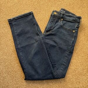 J. Crew Dark Wash Straight Jeans